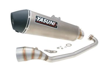 Obrázok z výfuk Yasuni Scooter 4 pre Yamaha Tricity 125, 150, MBK Tryptic 125