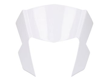 Obrázok z kapotáž svetlometu horné part OEM biela farba pre Aprilia RX, SX, Derbi Senda, Gilera RCR, SMT 50 Euro4 2018-