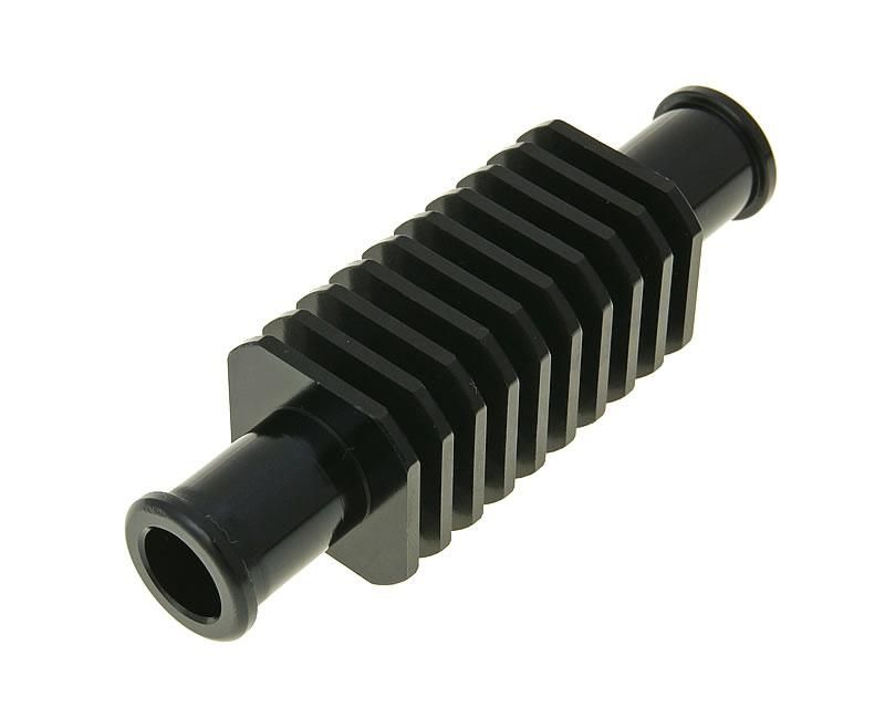 Obrázok z Chladič hliníkový čierny mini (30x103mm) 17 mm pripojenie hadice