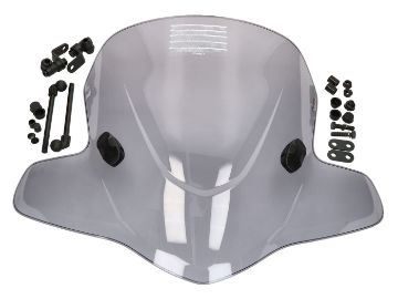 Obrázok z Plexi štít Puig City Touring zatmavené pre Kymco Agility City 50, 125 2020-