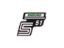 Obrázok z Nápis - emblem - samolepka S51 Enduro zelená pre Simson S51