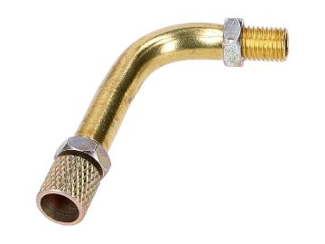 Obrázok z kolienko karburátora lanka plynu 90° M7 pre karburátor Bing