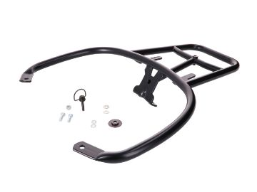 Obrázok z nosič batožiny OEM matná čierna farba Vespa GT, GTS, GTV
