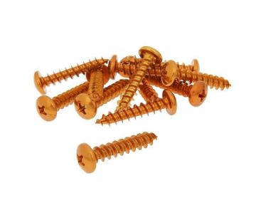 Obrázok z skrutky kapotáže aluminum oranžová f. - sada 12 ks - M6x30