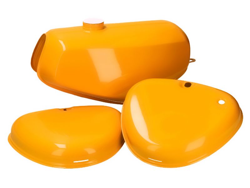 Obrázok z Nádrž a bočné kryty sada žltá pre Simson S50, S51, S70
