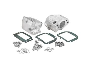 Obrázok z príruba sania SIP Performance 6-klapková hliníková pre Vespa 125 VNA-TS, 150 VBA-Super, 160 GS, 180 SS, Rally, PX80-200, PE, Lusso, T5