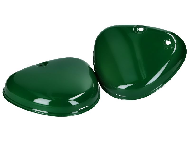 Obrázok z sada bočných krytov  billiard zelená pre Simson S50, S51, S70