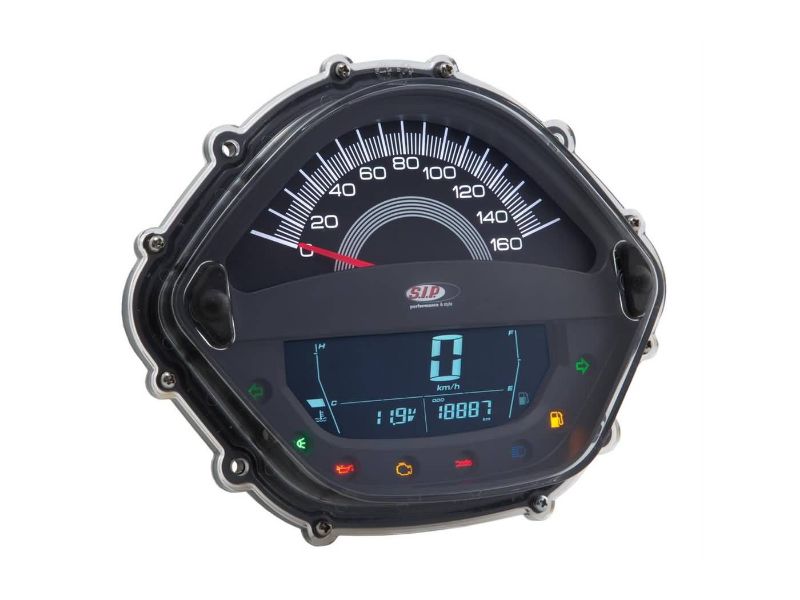 Obrázok z Tachometer, otáčkomer SIP pre Vespa GTS, GTS Super, GTS SuperSport, tj 125, 300 ccm (-´14)