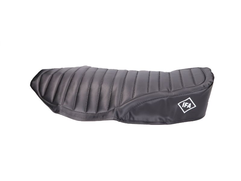 Obrázok z poťah sedadla čierna farba s logom pre Simson S51, S53, S70 Enduro