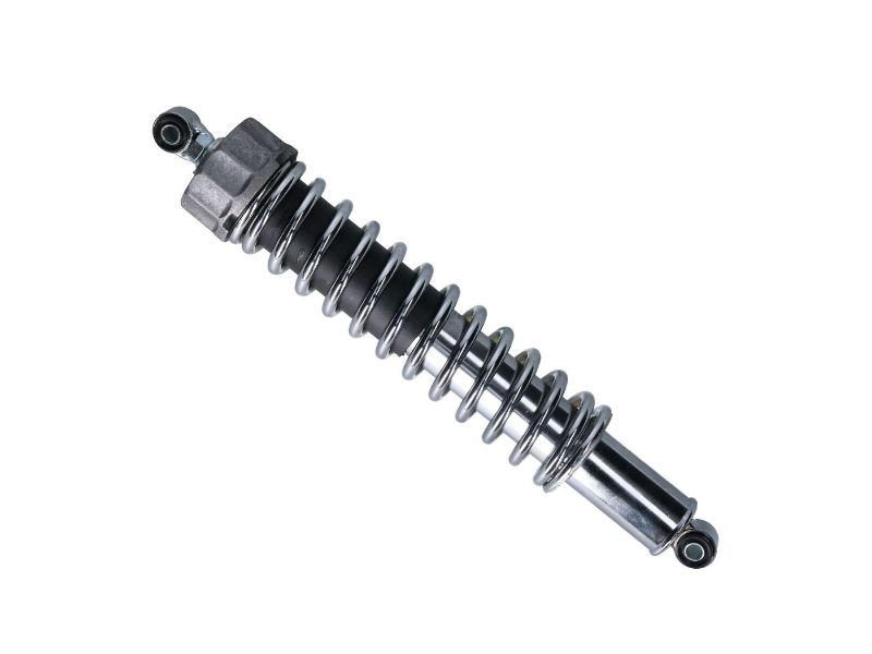 Obrázok z tlmič  340mm chrom pre Simson scooter SR50, SR80
