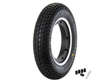 Obrázok z Koleso kompletné SIP Classic 3.50-10 59P TL, TT predné a zadné, pre Vespa 125 GT, GTR, TS, 150 GS VS5T, GL, Sprint, V, T4, 180-200 Rally, PX80-200, PE, Lusso , `98, MY, T5, LML Star 125-200 2T, 4T