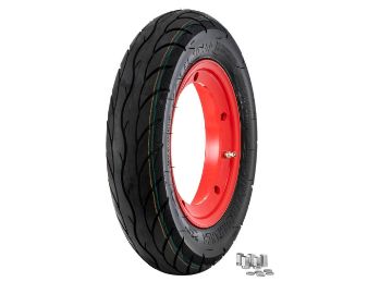 Obrázok z Koleso kompletné SIP Performance 3.50-10 59P TL, TT predné a zadné, pre Vespa 125 GT, GTR, TS, 150 GS VS5T, GL, Sprint, V, T4, 180-200 Rally, PX80-200, PE, Lusso , `98, MY, T5, LML Star 125-200 2T, 4T
