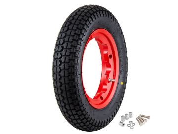 Obrázok z Koleso kompletné SIP Classic 3.50-10 59P TL, TT predné a zadné, pre Lambretta 125-200cc