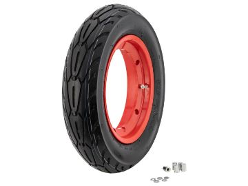 Obrázok z Koleso kompletné SIP Performer 2.0 3.50-10 59P TL, TT zosilnená zadná časť, pre Vespa 125 GT-TS, 150 GL, GS VS5T, Sprint, V, T4, Rally, PX, PE, Lusso, T5, LML Star, DLX , Deluxe 2T, 4T