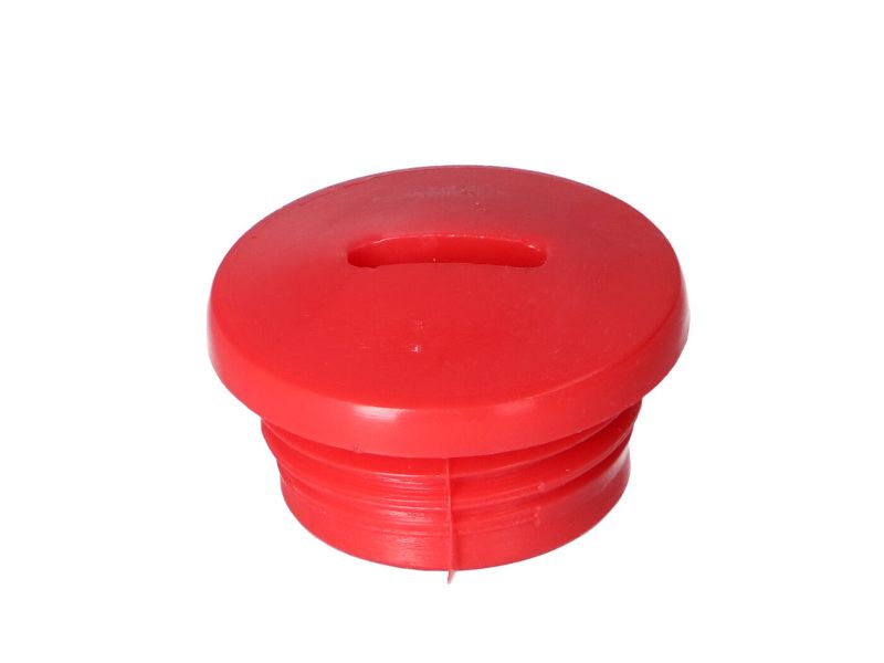 Obrázok z Zátka krytu prevodovky  červená farba plast pre Simson S51, S53, S70, KR51/2, SR50, SR80