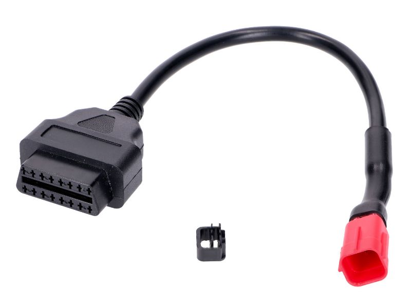 Obrázok z prepojovací kábel OBD diagnostický prístroj Delphi EFI pre Euro4 China 4-takt