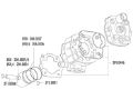 Obrázok z valec sada Polini liatina sport 80cc pre Derbi Senda GPR, Gilera GSM SMT RCR Zulu EBE / EBS