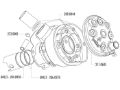 Obrázok z valec sada Polini liatina 50cc 40.3mm pre Minarelli AM6