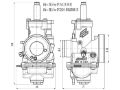 Obrázok z karburátor Polini CP D.21 21mm kábel choke
