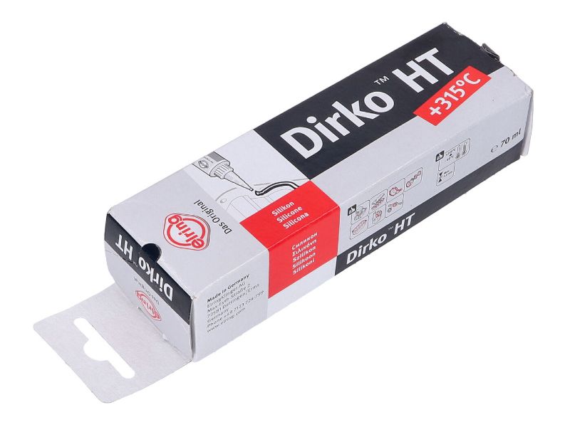 Obrázok z silikon na motory Dirko HT čierny +315°C 70ml