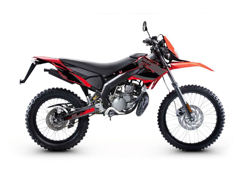 Obrázok z samolepky sada  čierno-červeno-šedá lesklá pre Gilera RCR 11-17