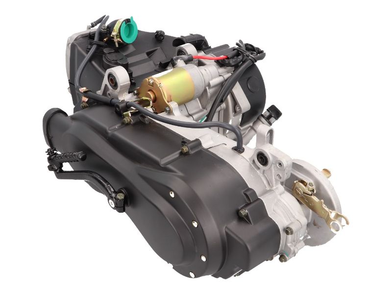 Obrázok z motor komplet krátka verzia pre bubnovu brzdu , 743mm Remeň variatora pre GY6 125cc 152QMI