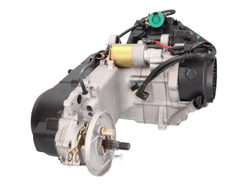 Obrázok z motor komplet krátka verzia pre bubnovu brzdu , 743mm Remeň variatora pre GY6 125cc 152QMI