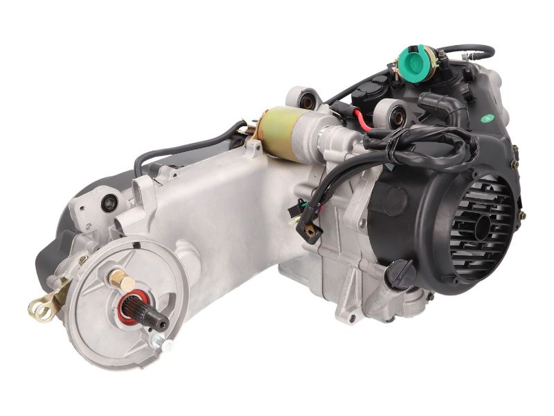 Obrázok z motor komplet krátka verzia pre bubnovu brzdu , 743mm Remeň variatora pre GY6 125cc 152QMI